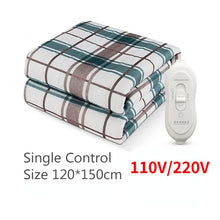 Load image into Gallery viewer, Electric Blanket Thicker Heater Double Body Warmer Heated Blanket Thermostat Electric Heating Blanket