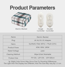 Load image into Gallery viewer, Electric Blanket Thicker Heater Double Body Warmer Heated Blanket Thermostat Electric Heating Blanket