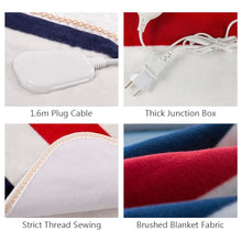 Load image into Gallery viewer, Electric Heated Blanket 220V Thicker Heating Blanket Thermostat Carpet For Double Body Winter Warmer Sheets Electric Mattress