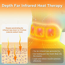 Load image into Gallery viewer, Electric Neck Heating Pad Heated Neck Wrap for Pain Relief Cervical Vertebra Fatigue Therapy Moxibustion Health Care Massager