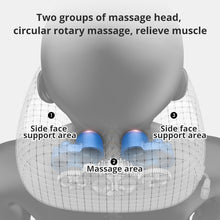 Load image into Gallery viewer, Electric Neck Massager U shaped Pillow Multifunctional Portable Shoulder Cervical Massager Outdoor Home Car Relaxing Massage