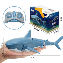Load image into Gallery viewer, Electric Simulation Waterproof Fish RC Shark 2.4G 20 Minutes Long Battery Life Summer Water Swimming Toddlers Toys For Kids Gift