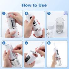 Load image into Gallery viewer, Electric Dental Oral Irrigators 3 Mode Water Flosser Waterproof Dental Water Jet 230ML Water Tank Teeth Whitening Teeth Cleaner