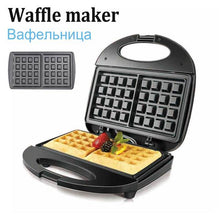 Load image into Gallery viewer, Electric Waffle Maker Cooking Kitchen Appliances Bubble Egg Cake Oven Breakfast Machine Waffles Pot Iron Baking Pan 220V Sonifer