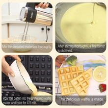 Load image into Gallery viewer, Electric Waffle Maker Cooking Kitchen Appliances Bubble Egg Cake Oven Breakfast Machine Waffles Pot Iron Baking Pan 220V Sonifer