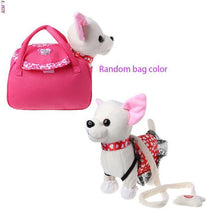 Load image into Gallery viewer, Electronic Pet Robot Dog Zipper Walking Singing Interactive Toy With Bag For Children Kids Birthday Gifts