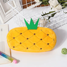 Load image into Gallery viewer, Pencil Case Cartoon Animals Plush Pouch Bag Key Chain Coin Purse Wallet