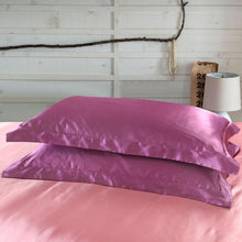 Load image into Gallery viewer, Emulation silk Satin Pillowcase Pillow Case 1Pc Silk Pillow Case 48cmx74cm Various Colors to Choose Standard/Queen