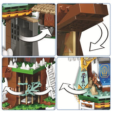 Load image into Gallery viewer, 1000pcs Jurassic World Dinosaur Tree House Building Blocks Jurassic World Park Figures Bricks sets Toys For Children gifts