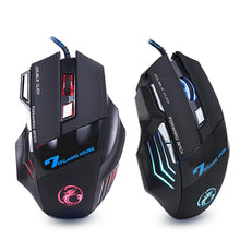 Load image into Gallery viewer, Ergonomic Wired Gaming Mouse LED 5500 DPI USB Computer Mouse Gamer RGB Mice X7 Silent Mause With Backlight Cable For PC Laptop