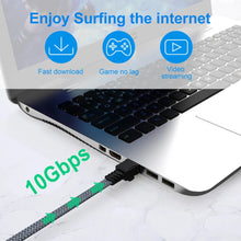 Load image into Gallery viewer, Ethernet Cable Cat7 Lan Cable UTP CAT 7 RJ 45 Network Cable RJ45 Cat7 Internet Cable Patch Cord for Modem Router Cable Ethernet