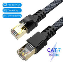 Load image into Gallery viewer, Ethernet Cable Cat7 Lan Cable UTP CAT 7 RJ 45 Network Cable RJ45 Cat7 Internet Cable Patch Cord for Modem Router Cable Ethernet