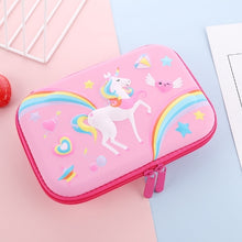 Load image into Gallery viewer, Pencil case unicorn girl cute school supplies High capacity