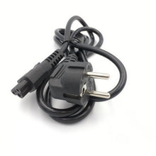 Load image into Gallery viewer, European AC Power Cord Euro IEC C5 Cloverleaf Power Lead Extension Cable 1.2m 1.5m 1.8m For Notebook Laptop Computer