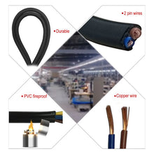 Load image into Gallery viewer, Power Cable 2pin IEC320 C7 Power Extension Cord For Dell Laptop Charger Canon Epson Printer Radio Speaker PS4 XBOX One S