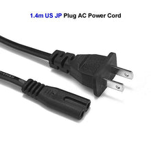Load image into Gallery viewer, IEC C7 Power Cable UK Euro AU EU Figure 8 Power Extension Cord For Power Supply Portable Radios Sony PS4 3Printer