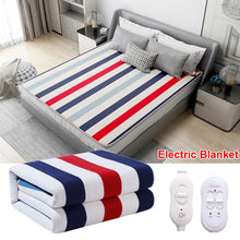 Load image into Gallery viewer, Euro Electric Blanket Heated Double Thermal Blanket 150 180cm Adjustable Electric Warmer Electric Heating Blanket Dropshipping