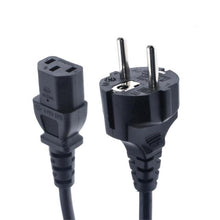 Load image into Gallery viewer, Euro Plug Cable IEC C13 Computer Power Cable Extension Cord 0.3m 1m 1.5m 2.5m EU Power Cable For Monitor PSU Antminer Printer