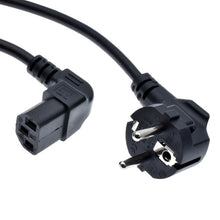 Load image into Gallery viewer, Euro Plug Cable IEC C13 Computer Power Cable Extension Cord 0.3m 1m 1.5m 2.5m EU Power Cable For Monitor PSU Antminer Printer