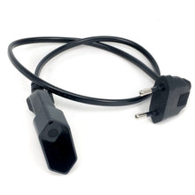Load image into Gallery viewer, 90 Degree Male Plug To Female Socket Power Extension Cable For PC Computer PDU 0.3m/0.6m/1.8m EU 2Prong