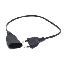 Load image into Gallery viewer, 2 Prong Male to Female Power Extension Cord VDE Certificated Copper Cable 0.5m/1m/2m/3m/4m/5m