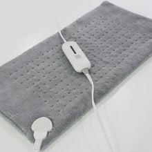 Load image into Gallery viewer, Extra Large 12*24'' 100 - 120V 85W Washable Electric Blanket Heating Pad 110V for Back Pain Relief Auto Off Body Warmer US Plug