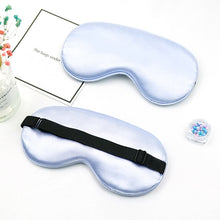 Load image into Gallery viewer, 1pcs Eye Cover Imitated Silk Sleep Eye Mask Sleeping Padded Shade Patch Eyemask Blindfolds Women Men Travel Relax Rest