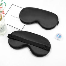 Load image into Gallery viewer, 1pcs Eye Cover Imitated Silk Sleep Eye Mask Sleeping Padded Shade Patch Eyemask Blindfolds Women Men Travel Relax Rest
