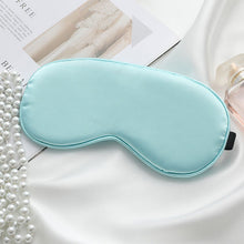 Load image into Gallery viewer, 1pcs Eye Cover Imitated Silk Sleep Eye Mask Sleeping Padded Shade Patch Eyemask Blindfolds Women Men Travel Relax Rest