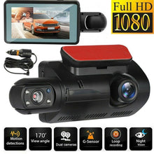 Load image into Gallery viewer, FHD Car DVR Camera Dash Cam Dual Record Hidden Video Recorder Dash Camera 1080P Night Vision Parking Monitoring G-sensor DashCam