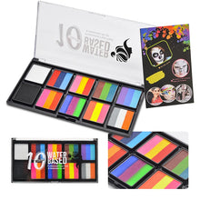 Load image into Gallery viewer, 10 Colors Fancy Dress Beauty Makeup Tool Face Body Art Paint Water Based Oil Painting Halloween Party Makeup Kit Wholesale