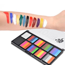 Load image into Gallery viewer, 10 Colors Fancy Dress Beauty Makeup Tool Face Body Art Paint Water Based Oil Painting Halloween Party Makeup Kit Wholesale