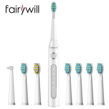 Load image into Gallery viewer, Sonic Electric Toothbrush 5 Modes USB Charger Tooth Brushes Replacement Timer Sonic Toothbrush 8 Brush Heads