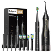 Load image into Gallery viewer, Water Flossers for Teeth 300ML Oral Irrigator Rechargeable Portable Dental 3 Modes Water Tank Waterproof Teeth Cleaner