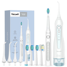 Load image into Gallery viewer, Water Flossers for Teeth 300ML Oral Irrigator Rechargeable Portable Dental 3 Modes Water Tank Waterproof Teeth Cleaner