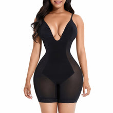 Load image into Gallery viewer, Fajas Colombianas Waist Trainer Body Shaper Deep V Neck Backless Sexy Bodysuit Shapewear Push Up Butt Lifter Slimming Underwear