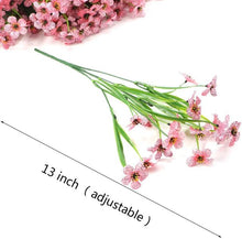 Load image into Gallery viewer, Artificial Flowers Outdoor for Decoration UV Resistant No Fade Faux Plastic Plants Garden Porch Window Kitchen Office Table