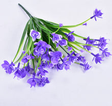 Load image into Gallery viewer, Artificial Flowers Outdoor for Decoration UV Resistant No Fade Faux Plastic Plants Garden Porch Window Kitchen Office Table