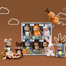 Load image into Gallery viewer, Fashion 11cm Simulation Princess Dolls Toy Mini Cute Sleeping Baby Series Doll Cartoon Animal Toy For Kids Kawaii Dolls Gift