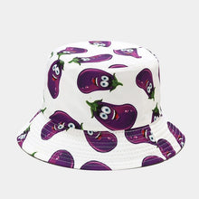 Load image into Gallery viewer, Fashion Cartoon Printed Cute Bucket Hat Summer Reversible Fishermant Hat For Women Men Street Hip Hop Fishing Cap Gorro