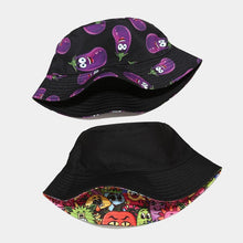 Load image into Gallery viewer, Fashion Cartoon Printed Cute Bucket Hat Summer Reversible Fishermant Hat For Women Men Street Hip Hop Fishing Cap Gorro