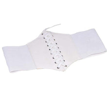 Load image into Gallery viewer, Shapewear Fashion Corset Wide Belts Faux Leather Slimming Body Shaping Girdle Belt for Women Elastic Tight High Waist for Daily Wear