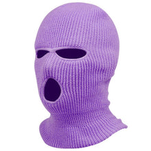 Load image into Gallery viewer, Fashion Neon Balaclava Three-hole Ski Mask Tactical Mask Full Face Mask Winter Hat Party Mask Limited Embroidery bone masculino
