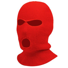 Load image into Gallery viewer, Fashion Neon Balaclava Three-hole Ski Mask Tactical Mask Full Face Mask Winter Hat Party Mask Limited Embroidery bone masculino