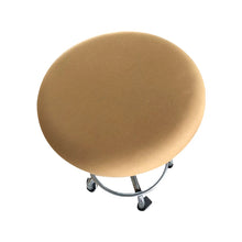 Load image into Gallery viewer, Fashion Round Chair Cover Bar Stool Cover Elastic Seat Cover Chair Protector Solid Color Home Chair Slipcover Spandex