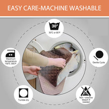 Load image into Gallery viewer, Recliner Chair Slipcover Mat Pet Sofa Protective Covers Anti Slip Washable Sofa Couch Cover Side Pocket Armchair Throw Mat