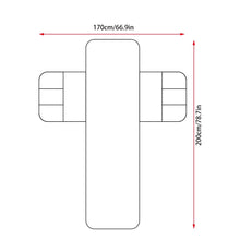 Load image into Gallery viewer, Recliner Chair Slipcover Mat Pet Sofa Protective Covers Anti Slip Washable Sofa Couch Cover Side Pocket Armchair Throw Mat