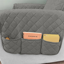 Load image into Gallery viewer, Recliner Chair Slipcover Mat Pet Sofa Protective Covers Anti Slip Washable Sofa Couch Cover Side Pocket Armchair Throw Mat
