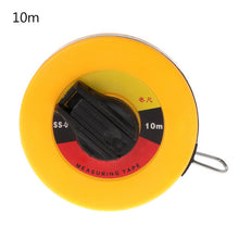 Load image into Gallery viewer, Fiber Measuring Tape 10/30m Hand-held Disc Flexible Ruler Wind Up Measure