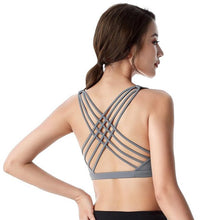 Load image into Gallery viewer, Yoga Bra for Women Push Up Wire free Running Gym Training Workout Yoga Underwear